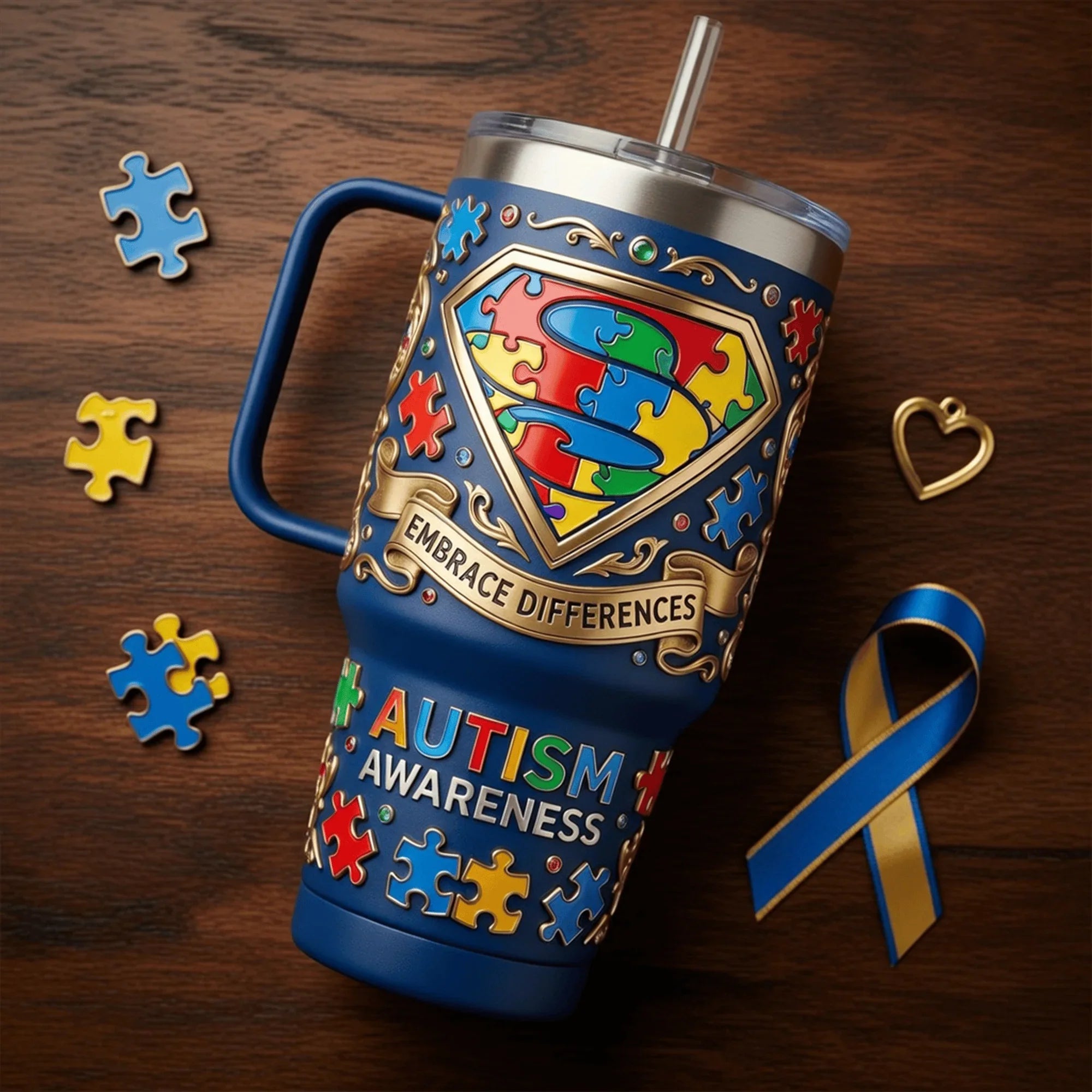 ATS 40oz Tumbler With Handle LNTH